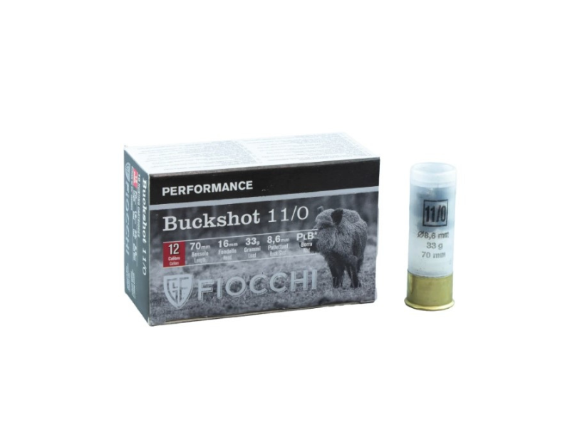 FIOCCHI Buck shot cal 12 11/0, 7/0, 4/0